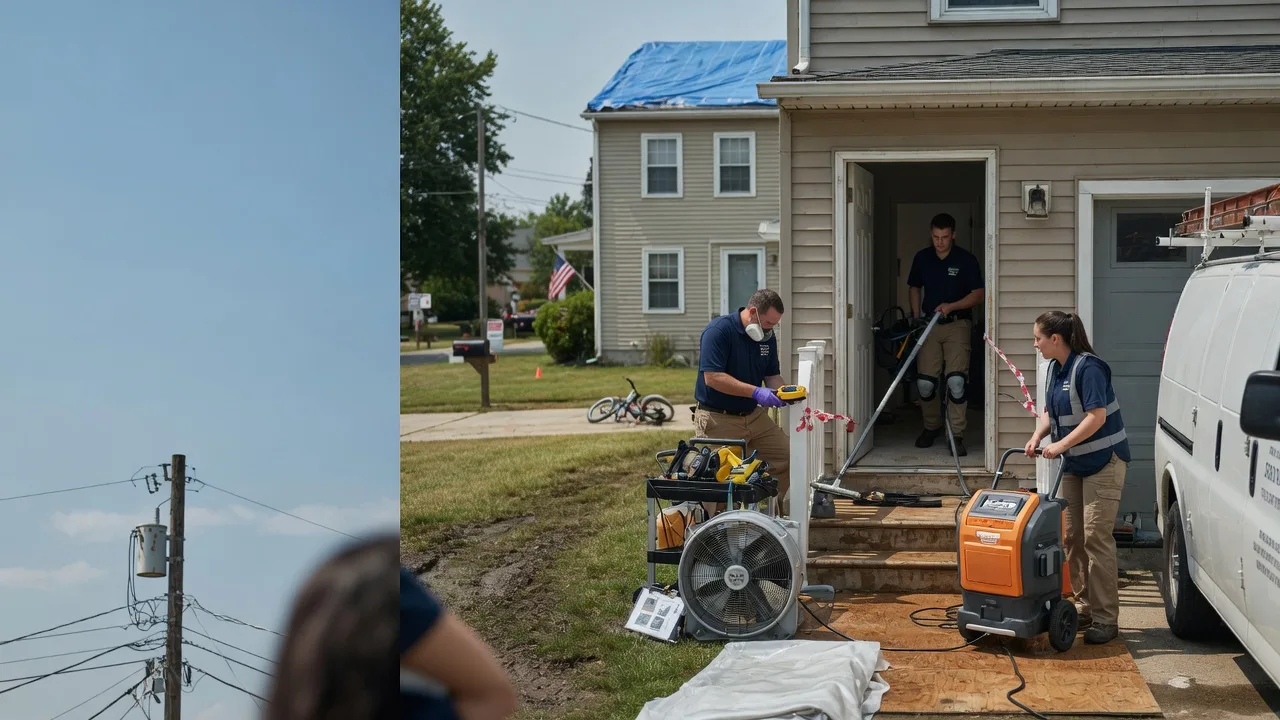 Water Damage Repair in Yoder, WY near me